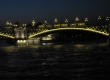 Margaret Bridge at night
