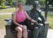 Erin at Jan Karski Memorial