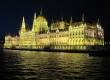 Hungarian Parliament at night